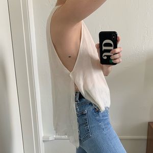 Reformation sheer tank!